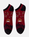 Men’s EU 39 - 43 Anti odor Bamboo Summer Ankle Socks Tokyo design Soft breathable Set of 4 Pairs